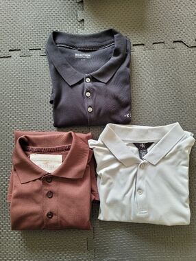3 Men's Polo Shirts XL